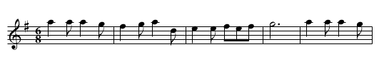 Cuckolds all a Row - staff notation