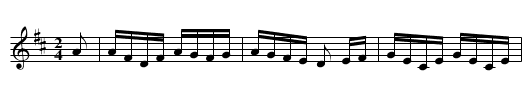 CUCKOO SETT (tune 3) - staff notation