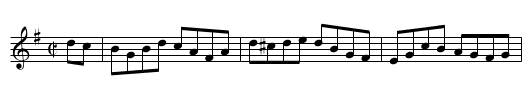 Cuckoo - staff notation