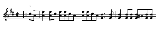 Cuckoo's Nest [6], The - staff notation