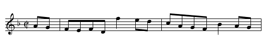Cuckoo's Nest. JaW.037 - staff notation