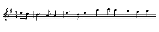 Cuisle mo Croide - staff notation