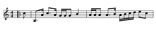 Cullen House - staff notation