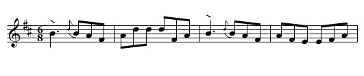Cullen Jig, The - staff notation