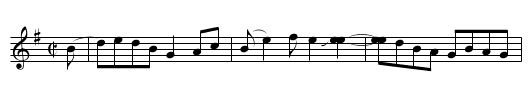 Cumberland Gap [4] - staff notation