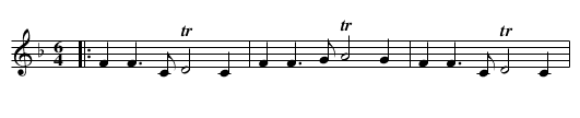 Cumh Easpuic Earra-ghaeidheal - staff notation