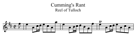 Cumming's Rant - staff notation