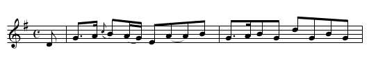 Cumnock Fair, a Strathspey - staff notation