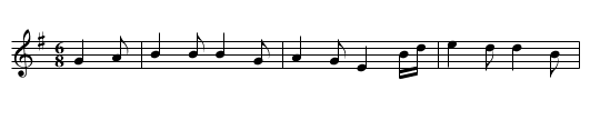 Cup of Gold, The - staff notation