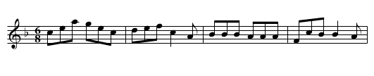 Cupid's Attack on Old Maids. (p)G1808.09 - staff notation
