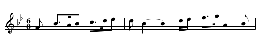 Cupid’s Garden - staff notation