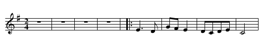 Cupino Kolo - staff notation