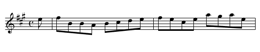 Curlew - staff notation