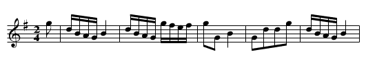Cut and Dry Dolly - staff notation
