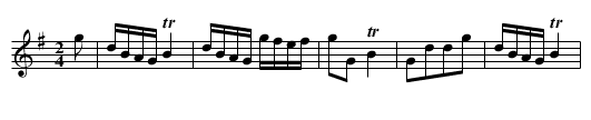 Cut & dry Dolly - staff notation