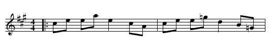 Cuttyman and Treladle - staff notation