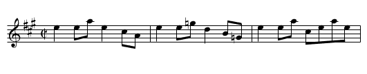 Cuttymun and Treeladle - staff notation