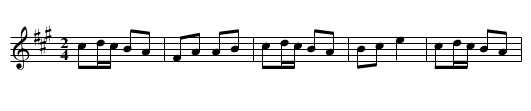 Cuz Teehan's - staff notation