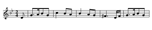 Cywnvan y Wraid Weddw (The Widow's Lamentations) - staff notation