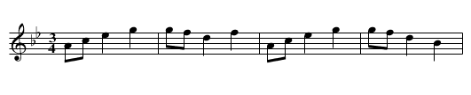 Czarna chmureczka na niebie - staff notation
