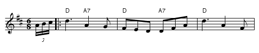 Da Brigg - staff notation