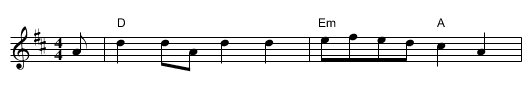 Da Ferry Reel - staff notation