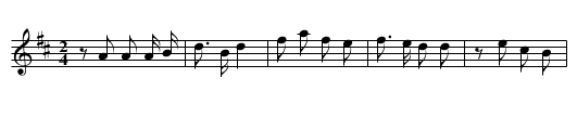 Da hudie - staff notation