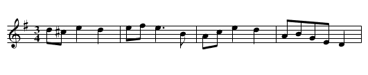 Da i zaszlo slonce zaszlo - staff notation