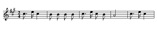 Da maruru - staff notation