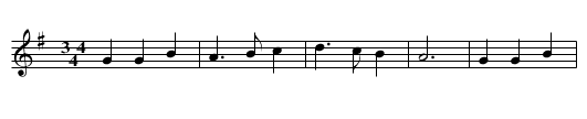 Da Naglschmied - staff notation