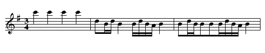Da shihua - staff notation