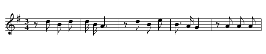 Da Taiyuan - staff notation