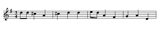 Da widziszze dziewczyno - staff notation