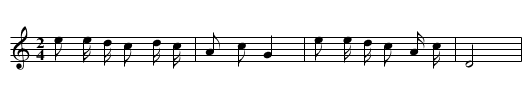Da yandai - staff notation