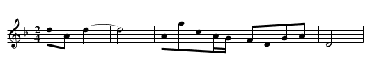 Dahong gongji chuang tai wo - staff notation