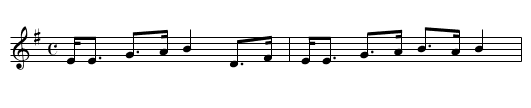 Dairyman's Daughter, The - staff notation