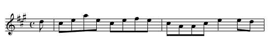 Daldowny's - staff notation