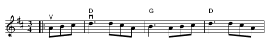 Dalen - staff notation