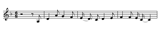Dalesman's Litany or From Hull and Halif - staff notation