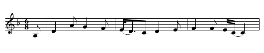 Dalesman's Litany or From Hull and Halif - staff notation