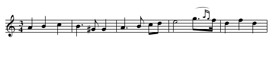 Dalgubben dansade - staff notation