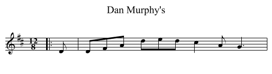 Dan Murphy's - staff notation