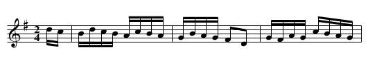 Dan Smith’s Reel - staff notation