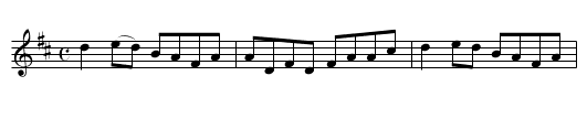 Dan Sullivan’s Favorite [1] - staff notation
