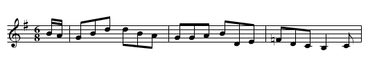 Dance by the old sally tree, The - staff notation