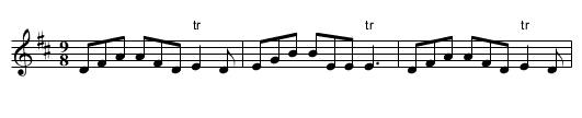 Dance for ever - staff notation