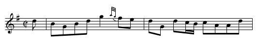 Dance in Oscar & Malvina - staff notation
