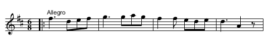 Dance in Peggy's Law[?]2voices. RH.045 - staff notation
