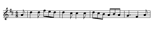 Dance. JGi.125, A - staff notation