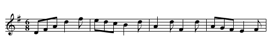 Dance - staff notation